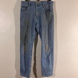 Vintage Y2K Wrangler Light Wash Denim Cowboy Western Jeans‎